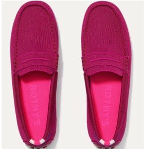 Rothy’s The Driver in Raspberry